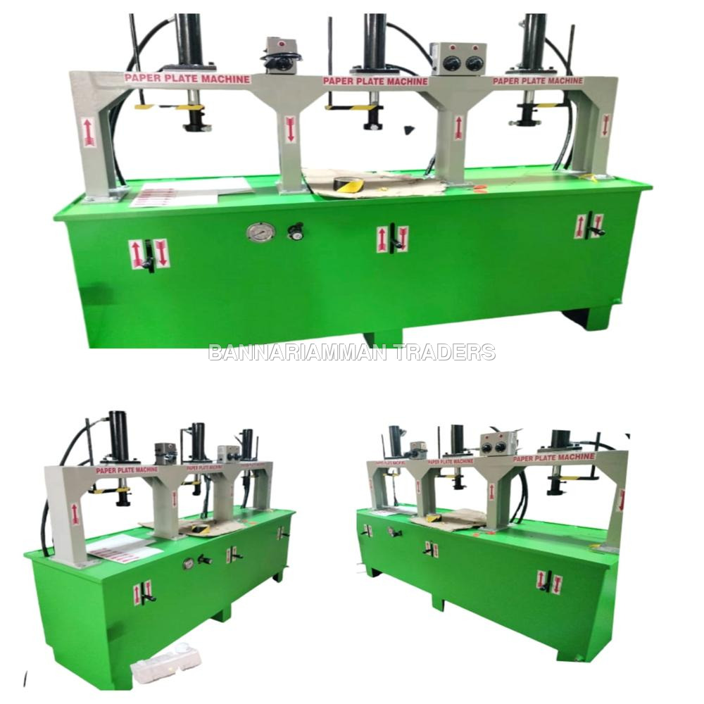 2Die Areca Nut Leaf Plate Making Machine - Capacity: 300 Pcs/Hr