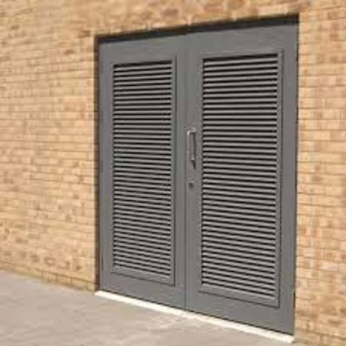 Louvered Steel Door - Application: Industrial