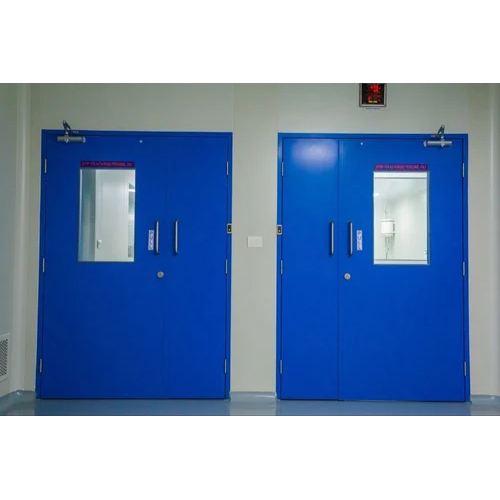 Scientific Steel Door - Color: Blue