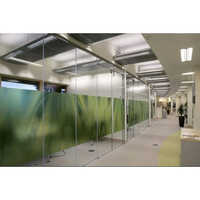 Frameless Glass Partitions - Application: Office
