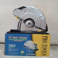 1255-a Pro Circular Saw - 255 Mm Blade Size, Gray Color - Electric Drive, Manual Control System, 220-240v, 2400w Power, 1-year Warranty
