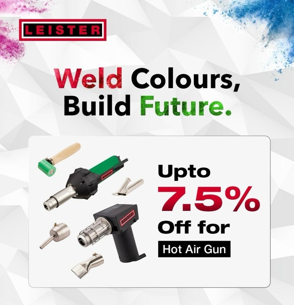 Green Leister Triac-st Hot Air Guns