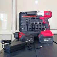 Cordless Impact Wrench Kit - Application: Drilling
