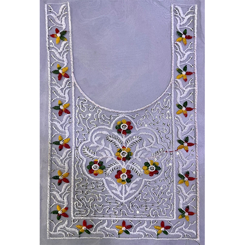 Embroidery Fancy Neck Patch