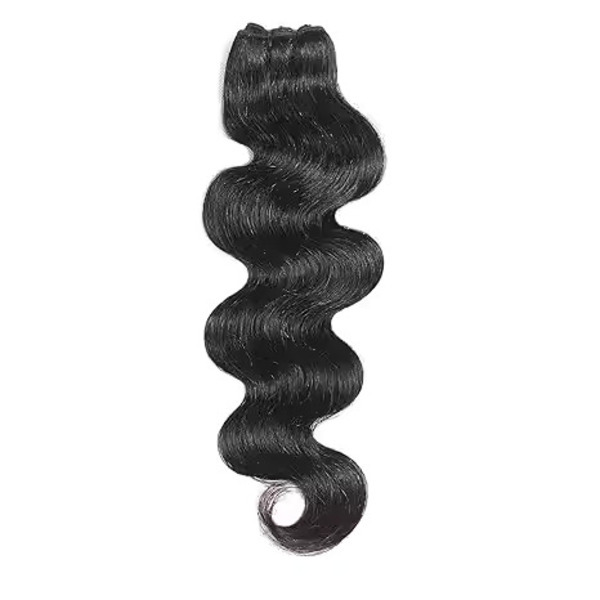 Hair Bundles Body Wave Weft bundles Jet black human hair extensions 24inch