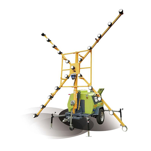 4TN4000B Trailer Mounted Airport Runway Closure Sign Lighting Tower
