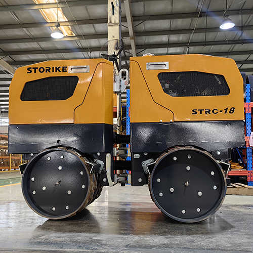 Strc-18 Double Steel Wheel Vibratory Roller - Automatic Grade: Semi-automatic