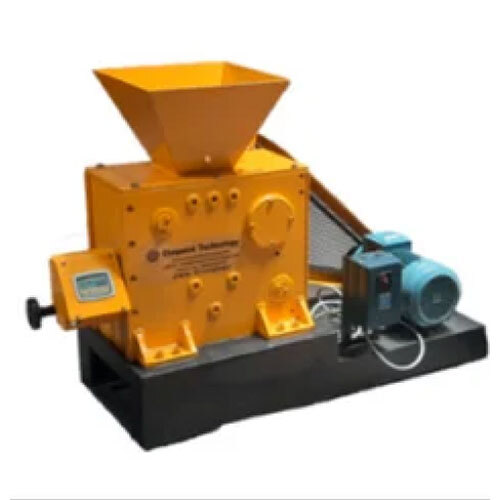 Mild Steel Single Toggle Jaw Crusher - Color: Yellow