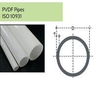 Pvdf Pipes & Fittings - Color: White
