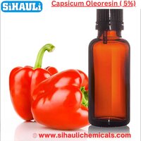 Capsicum Oleoresin (5%) - Liquid Form, 25 Kg Container, Reddish-brown Color , Oil Soluble For Food Flavoring And Therapeutic Applications
