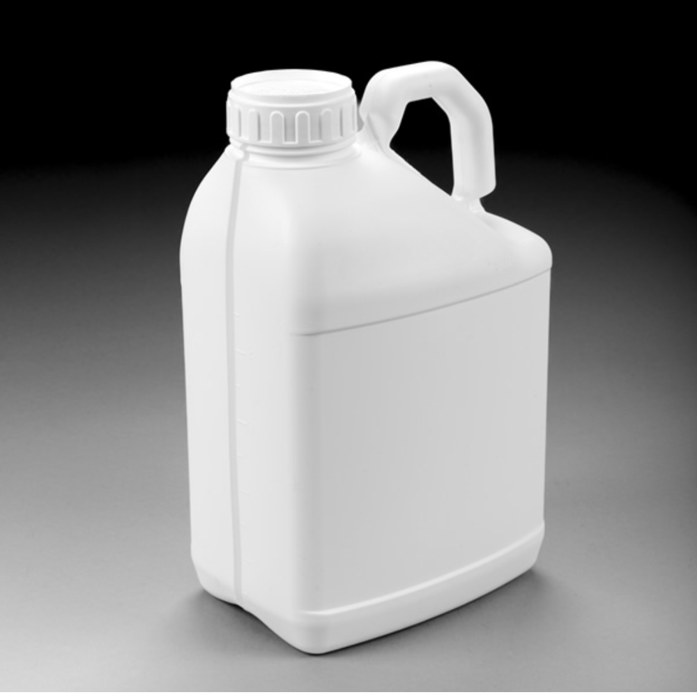 Square Shape Hdpe Bottle - Color: White