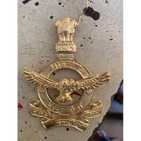 Air Force Golden Plated Lapel Pin - Color: Multicolor