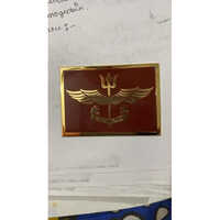 Balidan Brass Lapel Pin - Color: Golden