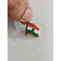 Indian Flag Lapel Pin - Color: Tri Color