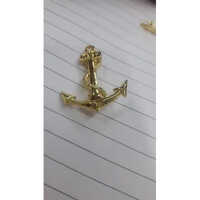 Anchor Lapel Pin - Color: Golden