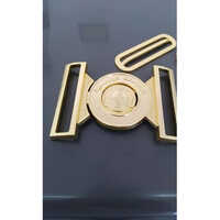 Kuwait Police Belt Buckle - Color: Golden