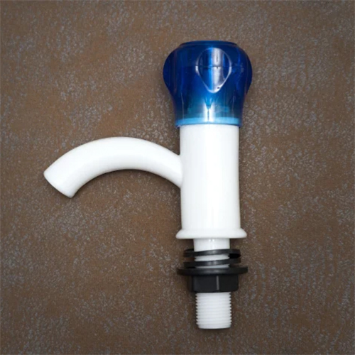 Crystal Pvc Bathroom Taps - Color: White