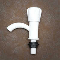 Diamond Crystal Pillar Cock - Color: White