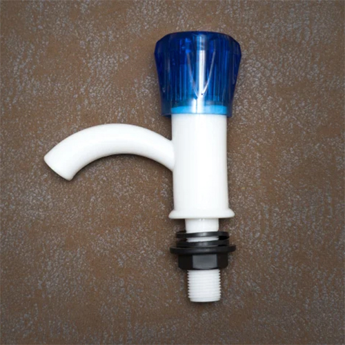Diamond Crystal Plastic Pillar Cock