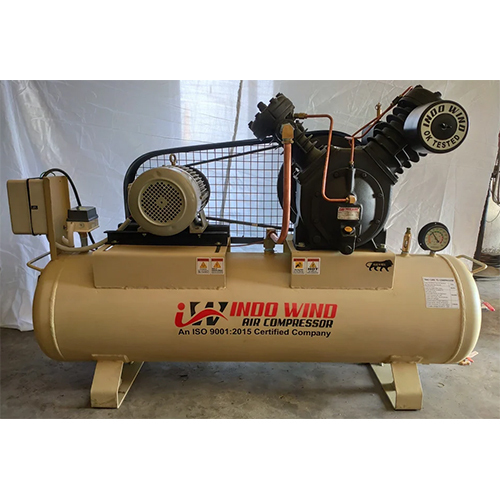 10Hp Reciprocating Air Compressor - Material: Mild Steel