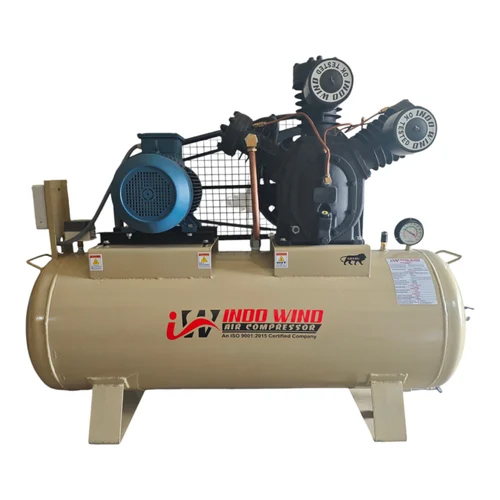 15Hp Two Stage Reciprocating Air Compressor - Material: Mild Steel