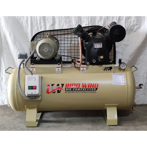 Reciprocating Piston Air Compressor - Material: Mild Steel