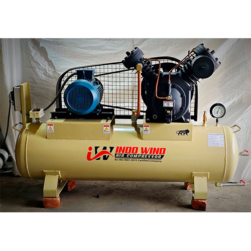 10 Hp Piston Compressor - Material: Mild Steel