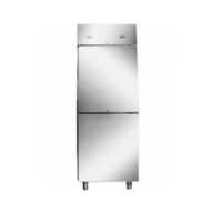 2 Door Vertical Refrigerator - Mild Steel Material, 220 Volt Electrical, Silver Color, Operating Temperature 25â°c | 1-2 Year Warranty