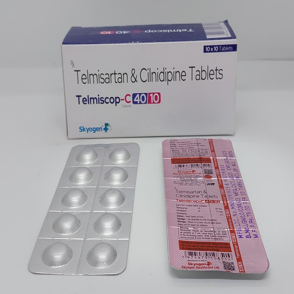 TELMISARTAN 40MG And CILNIDIPINE 10MG