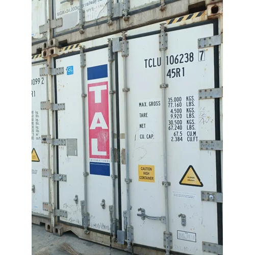 40 Refer And Cold Storage Container - Capacity: 10-20 Ton