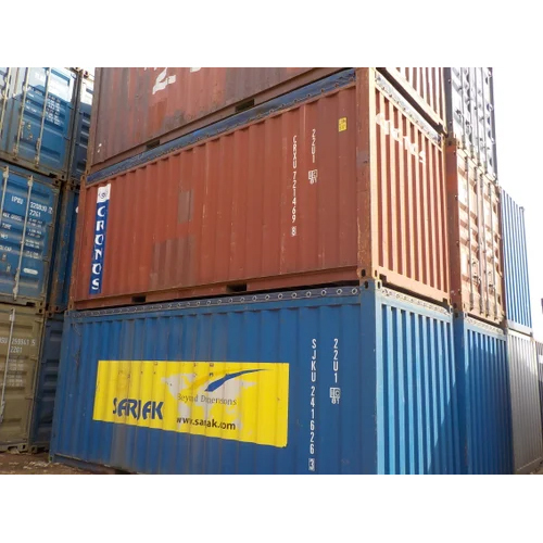 20Ft Second Hand Open Top Container - Capacity: 10-20 Ton