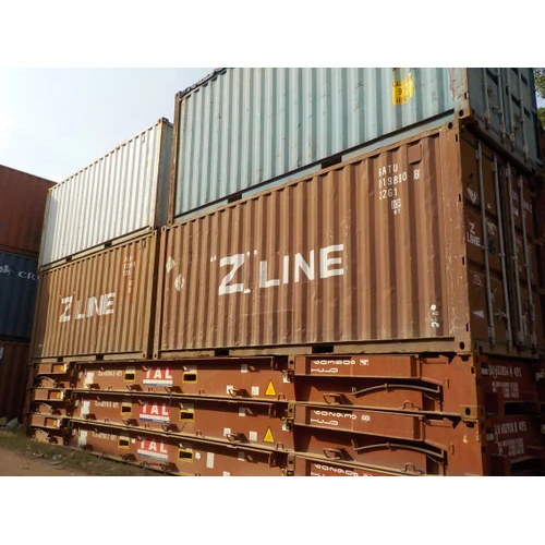 Outdoor Old Shipping Containers