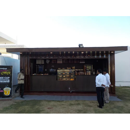 Coffee Shop Fabricated Container