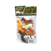 Ypt 1222 Farm Aminal Toy Set - Color: Multicolor
