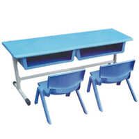 Yp 159 Kids School Desk - Color: Blue
