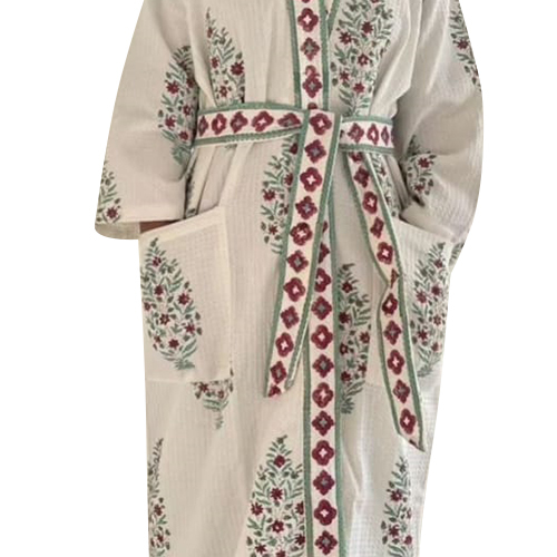 Printed Cotton Bathrobes