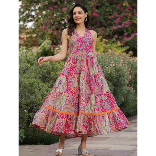 Women Digital Printed Dress
