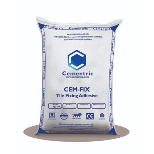 Cem-Fix Tile Fixing Adhesive - Color: White