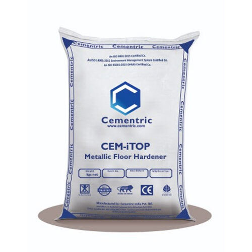 Cem-Itop Metallic Floor Hardener - Color: White