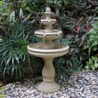 Marble Garden Waterfall - Color: Gray