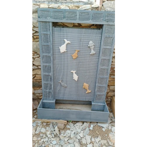 Brown Outdoor Marble Fountain