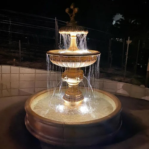 5 Feet Sandstone Garden Fountain