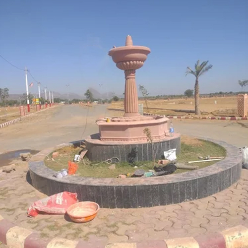 Sandstone Garden Fountain