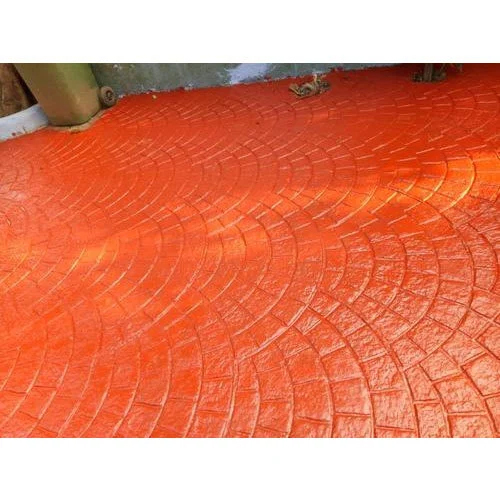 Floor Stamped Concrete