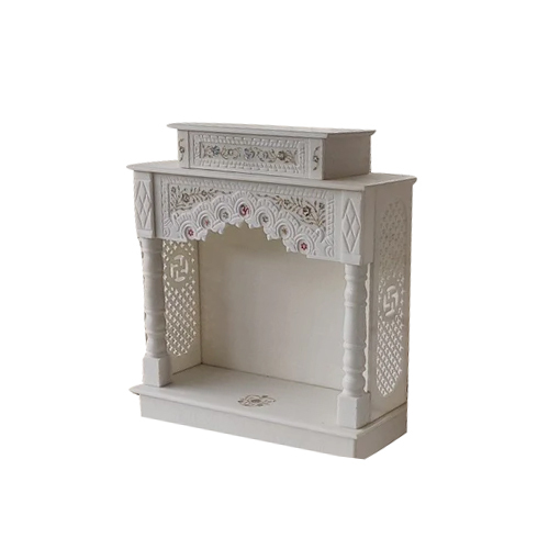 60x240 cm White Marble Temple