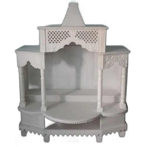 Polished White Marble Temple