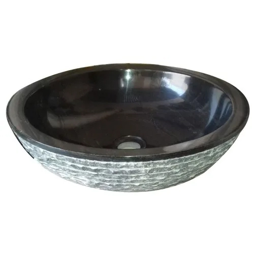 Round Marble Wash Basin