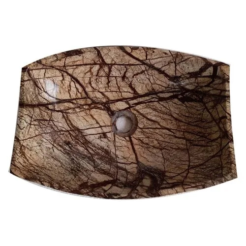Printed Marble Wash Basin
