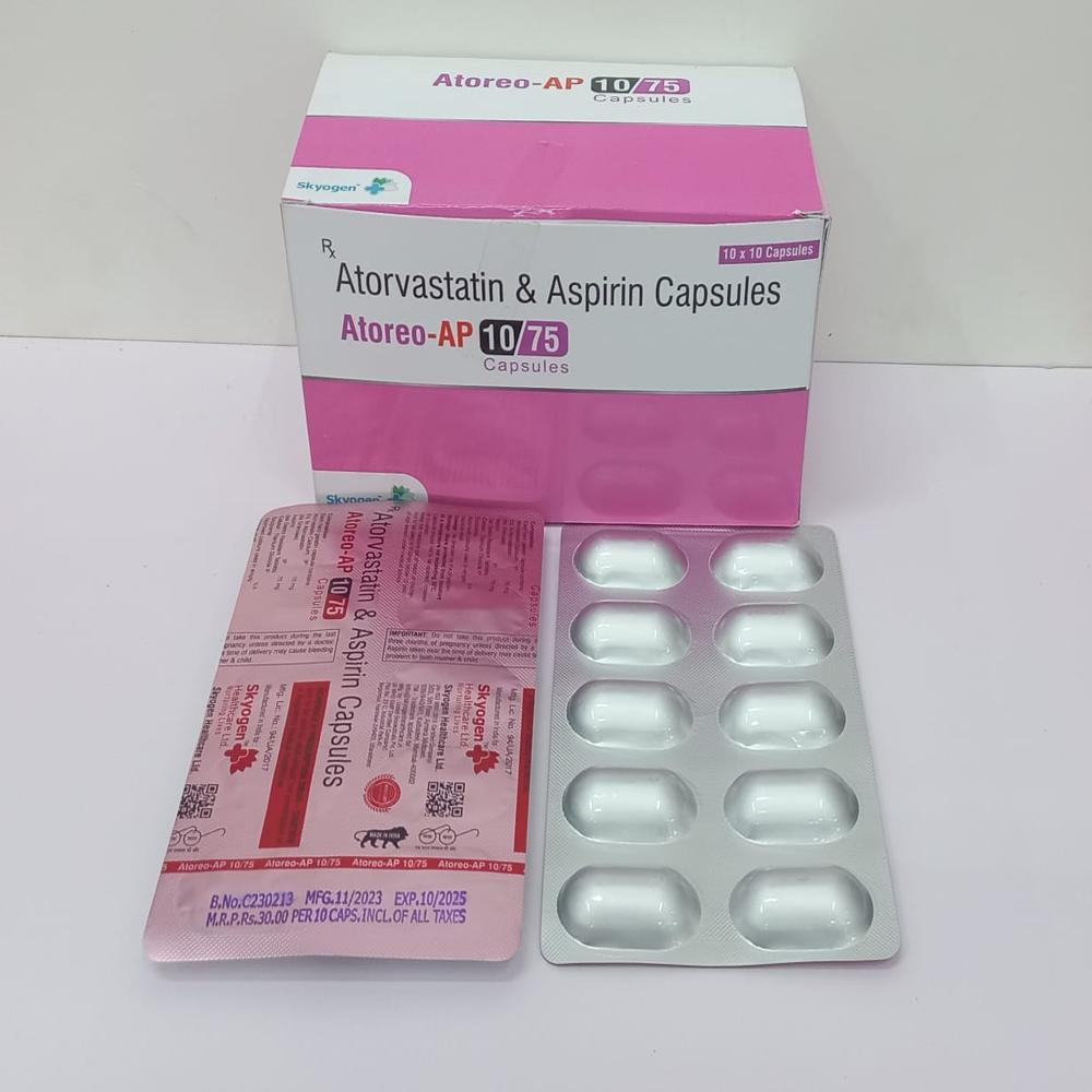 Atorvastatin 10mg Aspirin 75mg