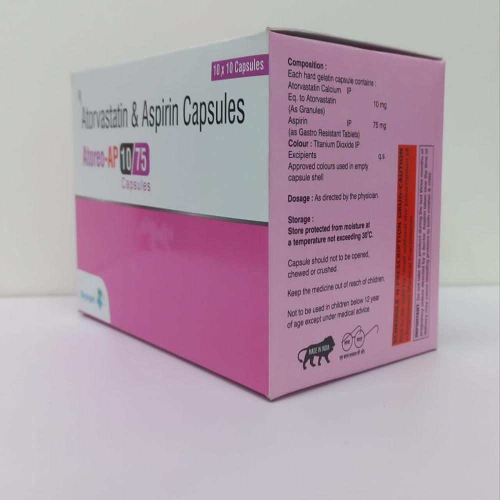 ATORVASTATIN 10MG ASPIRIN 75MG